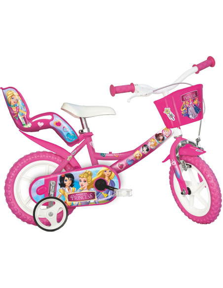 Bicicleta copii Dino Bikes 12' Princess,DB-124RL-PRI