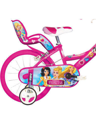 Bicicleta copii Dino Bikes 14' Princess,DB-144R-PRI