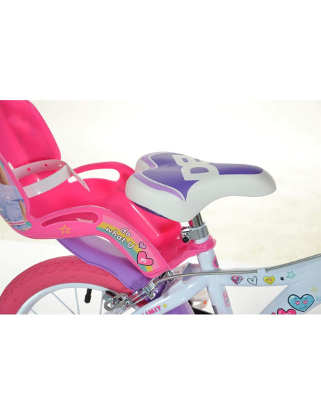 Bicicleta copii Dino Bikes 16' Barbie,DB-616G-BAF