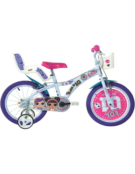 Bicicleta copii Dino Bikes 14' LOL,DB-614G-LOL