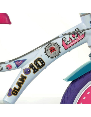 Bicicleta copii Dino Bikes 14' LOL,DB-614G-LOL