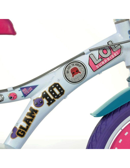 Bicicleta copii Dino Bikes 14' LOL,DB-614G-LOL