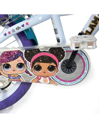 Bicicleta copii Dino Bikes 14' LOL,DB-614G-LOL