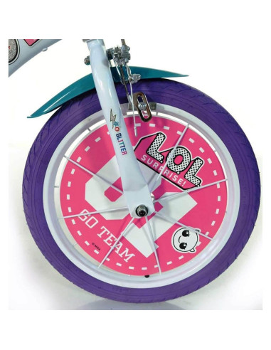 Bicicleta copii Dino Bikes 16' LOL,DB-616G-LOL