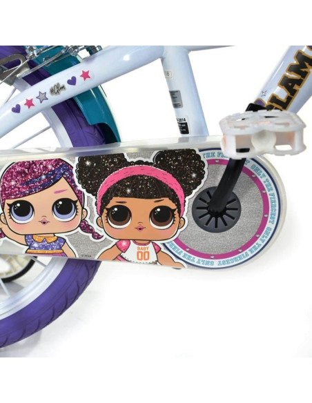 Bicicleta copii Dino Bikes 16' LOL,DB-616G-LOL