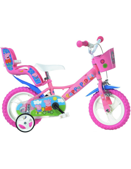 Bicicleta copii Dino Bikes 12' Peppa Pig,DB-124RL-PGS