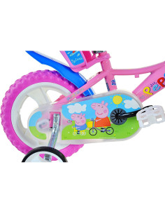 Bicicleta copii Dino Bikes 12' Peppa Pig,DB-124RL-PGS 2