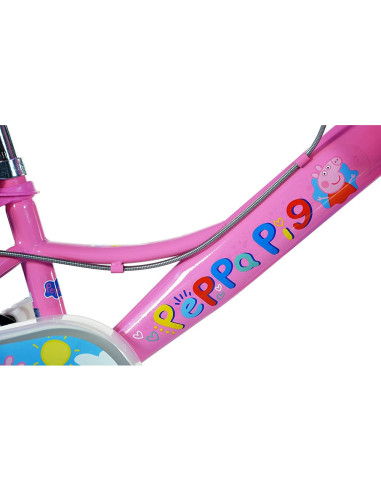 Bicicleta copii Dino Bikes 12' Peppa Pig,DB-124RL-PGS