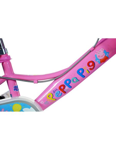 Bicicleta copii Dino Bikes 12' Peppa Pig,DB-124RL-PGS