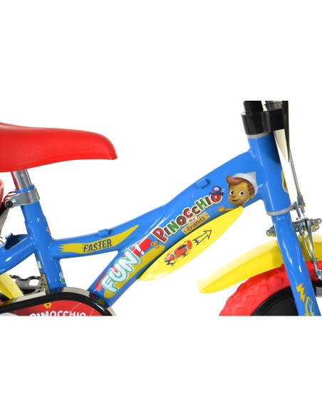 Bicicleta copii Dino Bikes 12' Pinocchio,DB-612L-PN