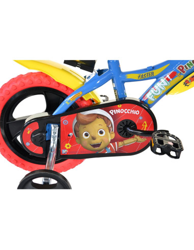 Bicicleta copii Dino Bikes 12' Pinocchio,DB-612L-PN