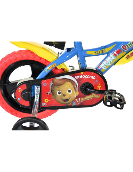 Bicicleta copii Dino Bikes 12' Pinocchio,DB-612L-PN