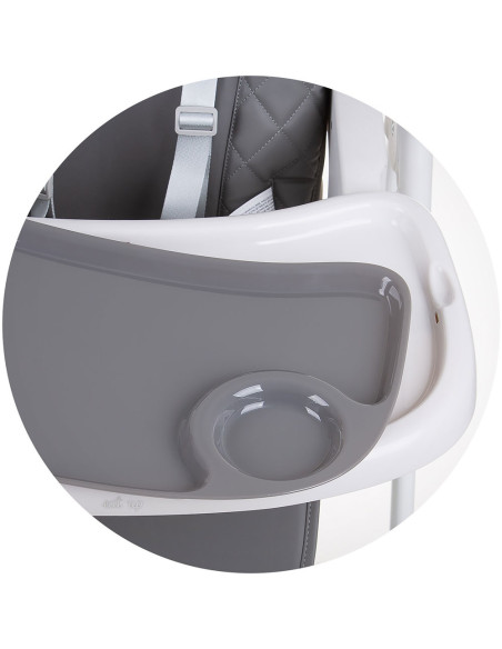 Scaun de masa Chipolino Eat Up graphite,STHEU02301GT