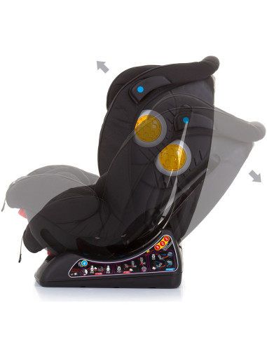 Scaun auto Chipolino Galaxy 0-36 kg ebony,STKGAL02301EB