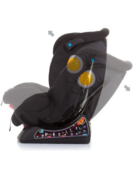 Scaun auto Chipolino Galaxy 0-36 kg ebony,STKGAL02301EB