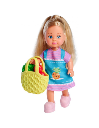 Papusa Simba Evi Love Fruit Stand 12 cm cu accesorii,S105733563