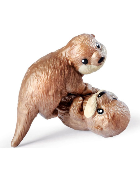 Papusa Simba Steffi Love Otter Babies 29 cm cu 2 figurine si