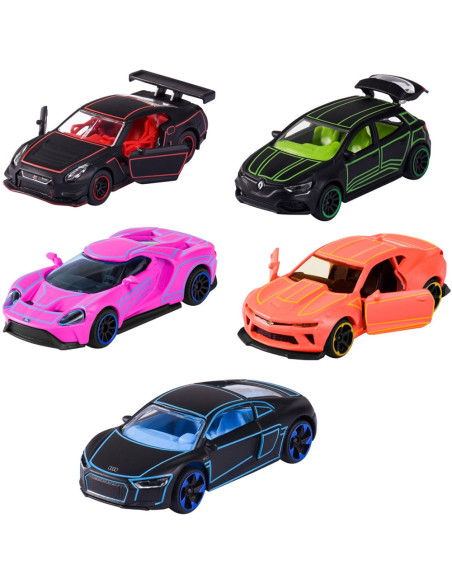 Set masinute Majorette Light Racer cu 5 masinute,S212053179