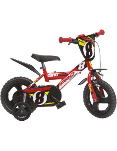 Bicicleta copii Dino Bikes 12' Pro-cross rosu,DB-123GLN-06-RE