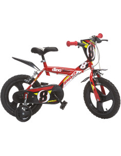Bicicleta copii Dino Bikes 14' Pro-cross rosu,DB-143GLN-06-RE