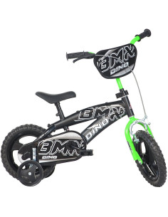 Bicicleta copii Dino Bikes 12' BMX negru si