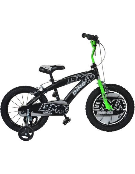 Bicicleta copii Dino Bikes 14' BMX negru si