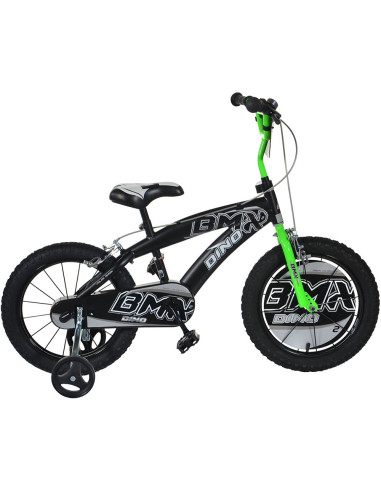 Bicicleta copii Dino Bikes 16' BMX negru si
