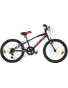 Bicicleta copii Dino Bikes 20' MTB baieti Sport negru cu 6