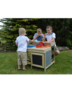 Bucatarie insula de gradina pentru copii (K2), Wendi Toys,WE-820 2