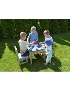 Set masa si scaune de gradina pentru copii (T4), Wendi 2