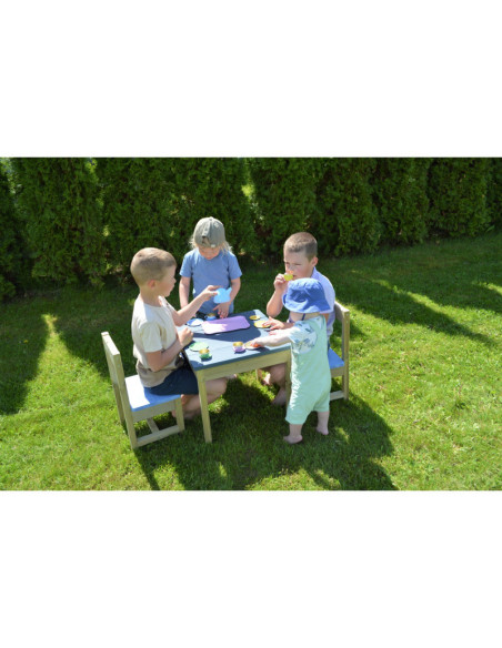 Set masa si scaune de gradina pentru copii (T4), Wendi