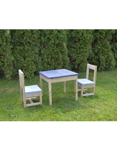 Set masa si scaune de gradina pentru copii (T4), Wendi