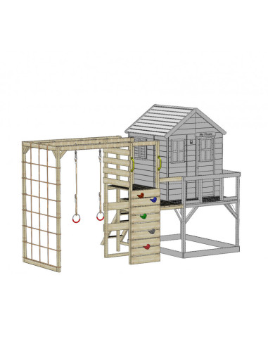 Modul de sport pentru casutele de gradina, Wendi Toys,WE-700