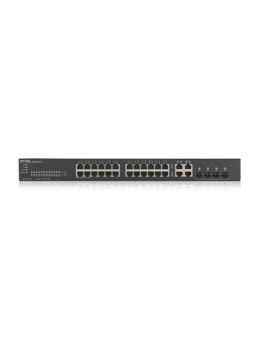 SWITCH ZYXEL, GS1920-24v2, porturi Gigabit x 24, SFP x 4