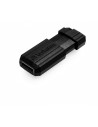 MEMORII USB Verbatim 2.0 PINSTRIPE 128GB BLACK, "49071"