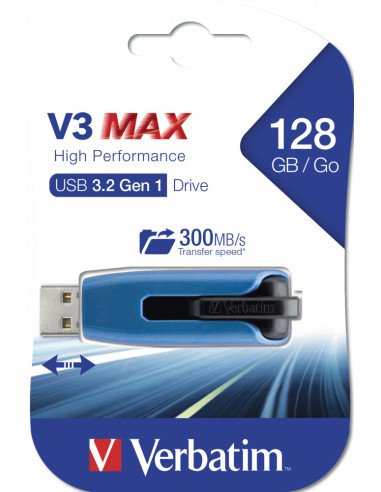 USB DRIVE 3.0 128GB STORE N GO V3 MAX "49808" (include TV 0.03