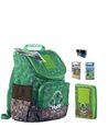 Set scoala PIXIE - Ghiozdan, Penar 1 fermoar, Breloc, 4 rezerve pixie, Alfabet pixie,  Motiv Minecraft 5 