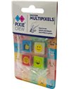 Set scoala PIXIE - Ghiozdan, Penar 1 fermoar, Breloc, 4 rezerve pixie, Alfabet pixie,  Motiv Minecraft 5 