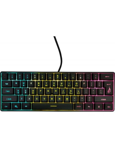TASTATURA GAMING SUREFIRE KINGPIN X1 RGB BLACK "48701" (include