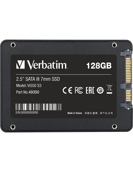SSD Verbatim MyMedia 128GB 2.5" SATA 6Gb/s "69279"