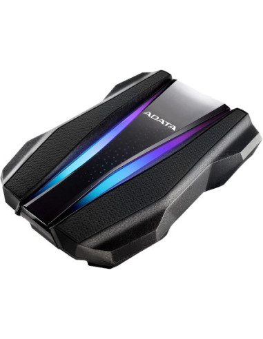 AHD770G-2TU32G1-CRD,HDD Extern ADATA Durable HD770G 2TB, RGB, 2.5"USB 3.2 Gen 1, Rosu "AHD770G-2TU32G1-CRD" (include TV 0.8lei)