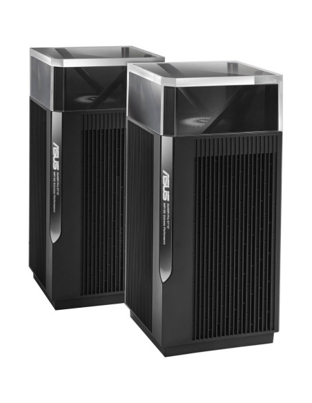 ASUS ZenWiFi Pro ET12 2 pack Wireless-AXE11000 Tri Band 2.5Gigabit Router 802.11 a/b/g/n/ac/ax/wifi6E "90IG05Z0-MO3A20" (include