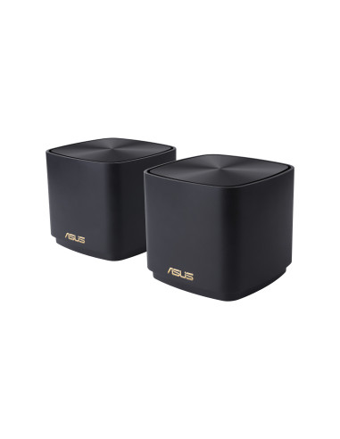 ASUS ZenWiFi AX Mini XD4 AX1800 Daul Band Mesh WiFi 6 System 2 Pack Black "90IG05N0-MO3R30" (include TV 0.8 lei)