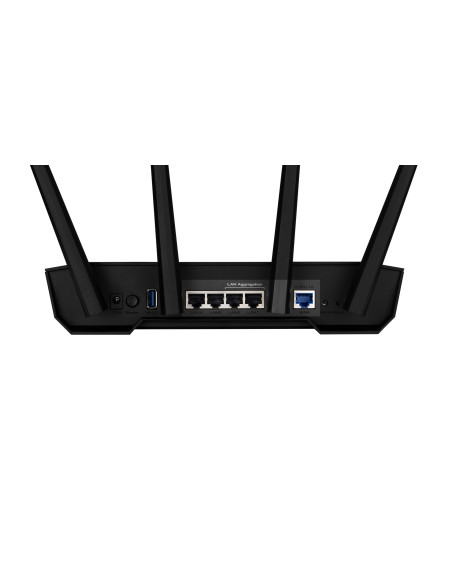 ASUS TUF Gaming AX3000 V2 Dual Band WiFi 6 Router WiFi 6 802.11ax 2.5Gbps port Mobile Game Mode Lifetime Free Internet Security