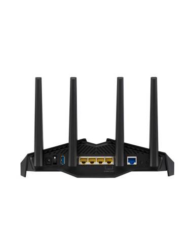 ASUS RT-AX82U V2 AX5400 Dual Band WiFi 6 Gaming Router Mobile Game Mode AiMesh support AURA RGB Gaming port Gear Accelerator "90
