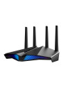 ASUS RT-AX82U V2 AX5400 Dual Band WiFi 6 Gaming Router Mobile Game Mode AiMesh support AURA RGB Gaming port Gear Accelerator "90