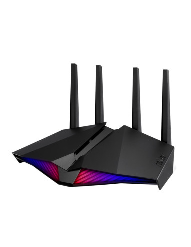 ASUS RT-AX82U V2 AX5400 Dual Band WiFi 6 Gaming Router Mobile Game Mode AiMesh support AURA RGB Gaming port Gear Accelerator "90