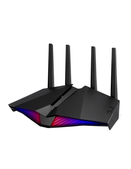 ASUS RT-AX82U V2 AX5400 Dual Band WiFi 6 Gaming Router Mobile Game Mode AiMesh support AURA RGB Gaming port Gear Accelerator "90