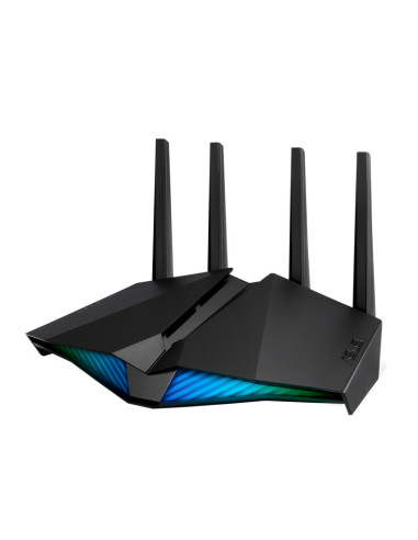 ASUS RT-AX82U V2 AX5400 Dual Band WiFi 6 Gaming Router Mobile Game Mode AiMesh support AURA RGB Gaming port Gear Accelerator "90