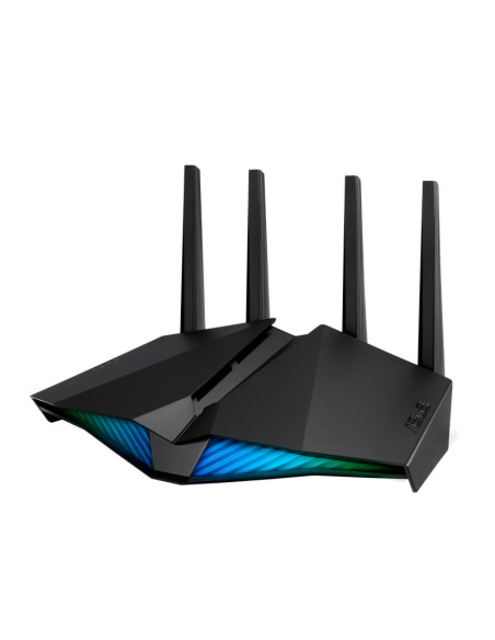 ASUS RT-AX82U V2 AX5400 Dual Band WiFi 6 Gaming Router Mobile Game Mode AiMesh support AURA RGB Gaming port Gear Accelerator "90
